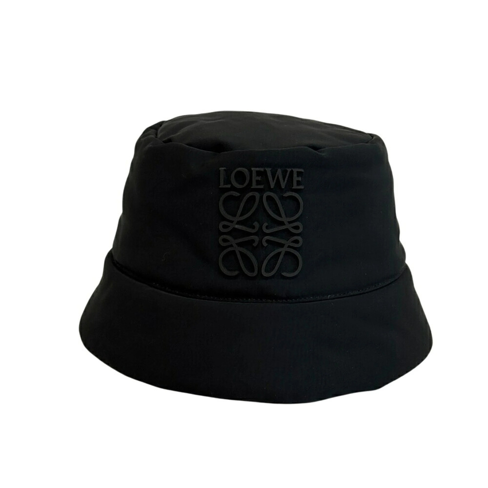 LOEWE Bucket Cap Anagram Hat Black